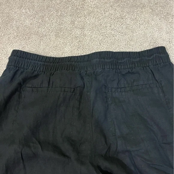 Athleta Retreat High Rise 100% Linen Wide Leg Pants - Picture 10 of 11